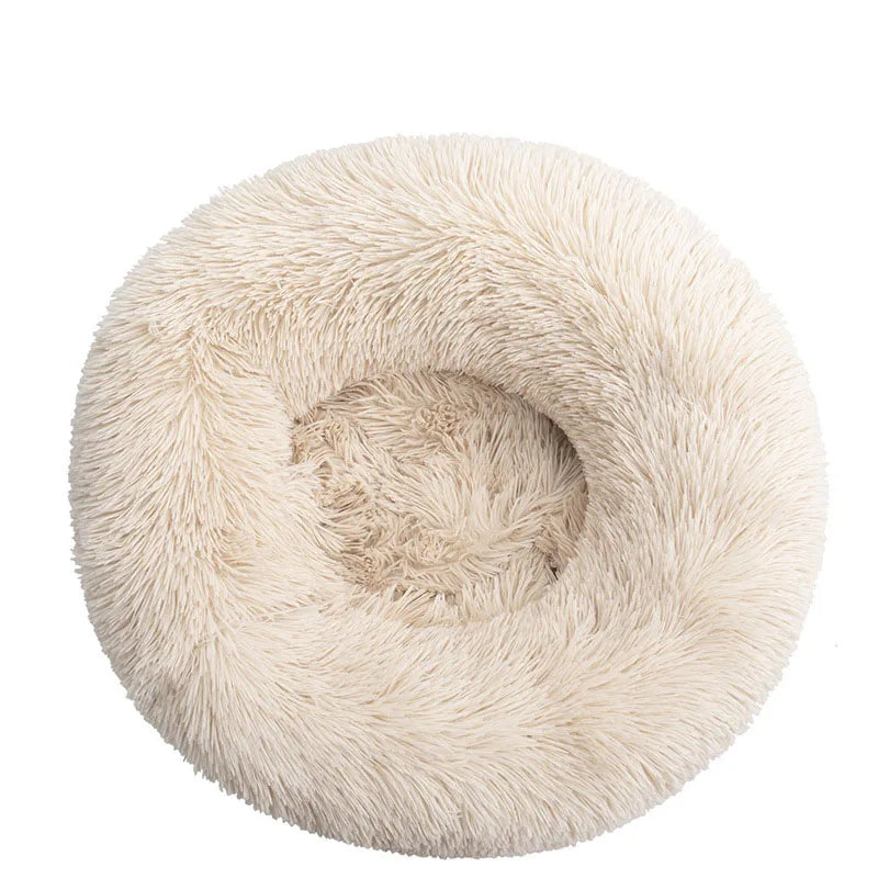 Biege - Cozy Round Bed